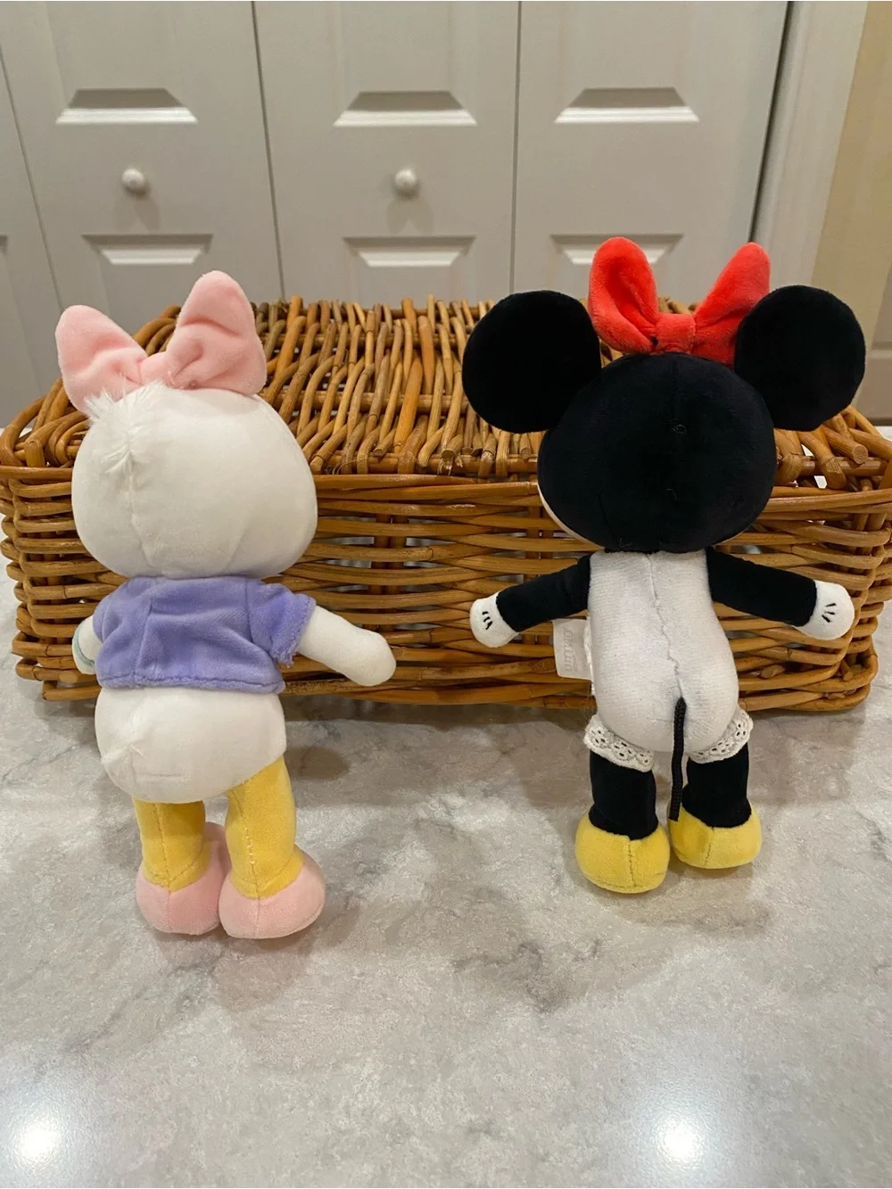Lot of Disney Nuimos Daisy Duck and Minnie Mouse and 4 Outfits